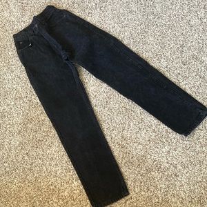 Levi Strauss original riveted jeans Black